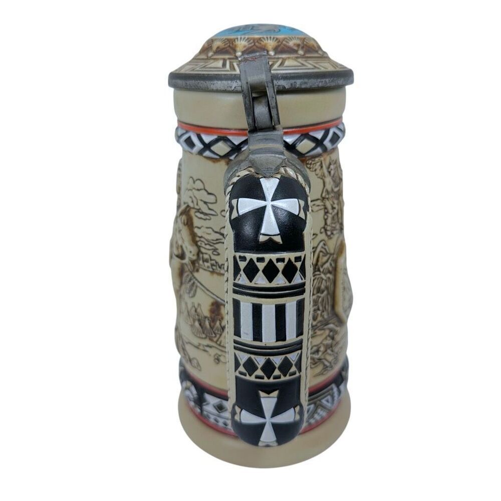Vintage 1988 Avon Stein "Indians of The American Frontier" Brazil #10782 - Picture 2 of 7